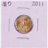 Image 1 : 2011 $5 American Gold Eagle Coin
