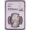Image 1 : 1878-S $1 Morgan Silver Dollar Coin NGC MS63
