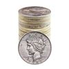 Roll of (20) Brilliant Uncirculated 1923 $1 Peace Silver Dollar Coins