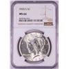 1935-S $1 Peace Silver Dollar Coin NGC MS64