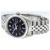 Image 8 : Rolex Mens Stainless Steel Black Index Oyster Perpetual Datejust Wristwatch
