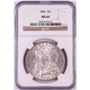 1886 $1 Morgan Silver Dollar Coin NGC MS64