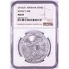 2016-LEV Armenia 500 Dram Noah's Ark Silver Coin NGC MS69