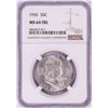Image 1 : 1955 Franklin Half Dollar Coin NGC MS64FBL