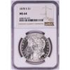 Image 1 : 1878-S $1 Morgan Silver Dollar Coin NGC MS64