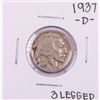Image 1 : 1937-D 3 Legged Buffalo Nickel Coin