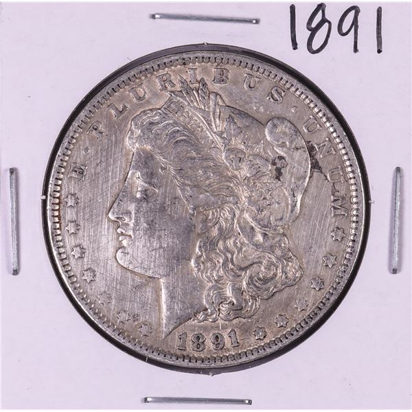 1891 $1 Morgan Silver Dollar Coin