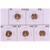 Lot of (5) 1998 $5 American Gold Eagle Coins