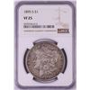 Image 1 : 1895-S $1 Morgan Silver Dollar Coin NGC VF25