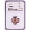 Image 1 : 1957 Proof Lincoln Wheat Cent Coin NGC PF69RD