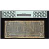 Image 2 : 1864 $10 Confederate States of America Note T-68 PCGS Very Fine 20