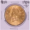 Image 1 : 1904-S $20 Liberty Head Double Eagle Gold Coin