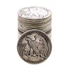 Image 2 : Roll of (20) Assorted Date Walking Liberty Half Dollar Coins Circulated