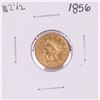 Image 1 : 1856 $2 1/2 Liberty Head Quarter Eagle Gold Coin