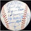 Image 2 : 1983 Arizona State Autographed Official Wilson Baseball With 28 Signatures Including Barry Bonds Pre