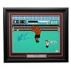 Image 1 : MIKE TYSON SIGNED PUNCH OUT FRAMED 16 X 20 ( JSA COA)