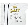 Image 2 : THE SANDLOT CAST SIGNED BASEBALL JERSEY ( BECKETT LOA)