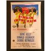 Image 1 : SINGING IN THE RAING CAST SIGNED 24 X 36 POSTER ( RA COA)