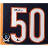 Image 2 : MIKE SINGLETARY SIGNED CUSTOM FRAMED 35 X 43 JERSEY ( SPORTS CARD EDITION) BECKETT COA