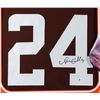 Image 2 : NICK CHUBB SIGNED CUSTOM FRAMED 35 X 43 JERSEY ( SPORTS CARD EDITION) BECKETT COA