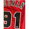 Image 2 : DENNIS RODMAN SIGNED CHICAGO BULLS JERSEY ( BECKETT COA)