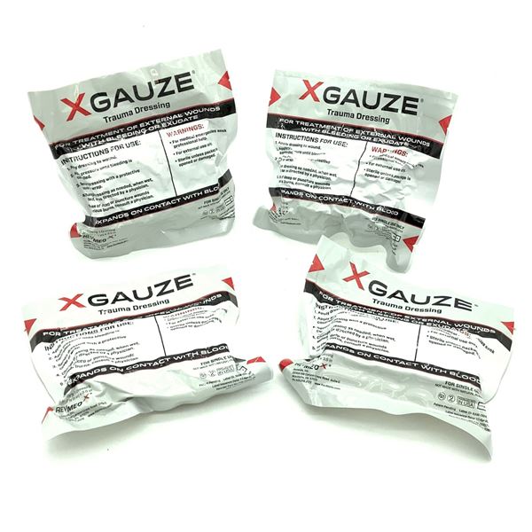 X Gauze Trauma Dressing X 4