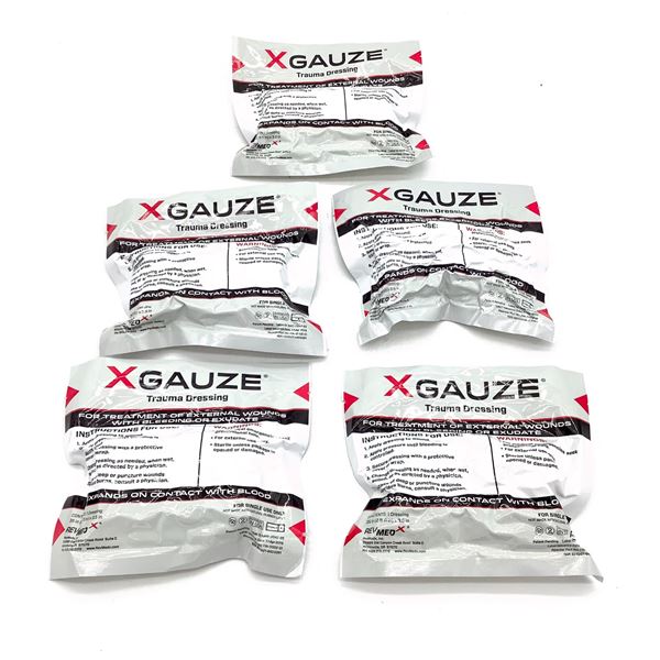 XGauze Trauma Dressings X 5, New SFRC