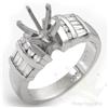 Image 1 : Semi-mount 1.40 ctw Diamond Ring 14K White Gold