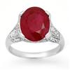 Image 1 : Fine Jewelry 2.42ctw Ruby & Diamond Ring 14K White Gold