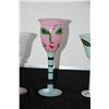 Image 3 : KOSTA BODA ULRICA HYDMAN VALLIEN "HIS & HERS" GOBLETS & KOSTA BODA "OPEN MINDS" WINE GLASSES (4 PCS)