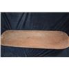 Image 1 : LARGE POUNDING BOARD, PAPA KU'I POI (BELIEVED TO BE KOU) (19" X 65 1/2")