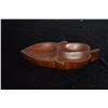 Image 3 : VINTAGE OHAI WOOD LEAF BOWLS (5 PCS)