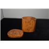 Image 4 : CARVED WOOD BOXES (1 SIGNED MICHAEL ELKAN STUDIO & 2 SIGNED J. ALLEN-HAWAII) (3 PCS)