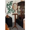 Image 1 : ANTIQUE VICTORIAN SHAVING STAND W/MIRROR & 1 DRAWER