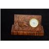 Image 14 : COLLECTION OF WOOD BOXES, CLOCK, PEN HOLDER & DAGGER (6 PCS)