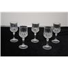 Image 2 : WATERFORD CRYSTAL DECANTER & CRISTAL D'ARGUE DURAND LONCHAMP APERITIF GLASSES (6 PCS) (DOES NOT INCL