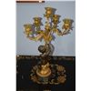 Image 2 : BRONZE & BRASS CHERUB CANDELABRA'S (PAIR)