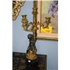 Image 3 : BRONZE & BRASS CHERUB CANDELABRA'S (PAIR)