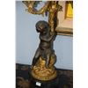 Image 4 : BRONZE & BRASS CHERUB CANDELABRA'S (PAIR)