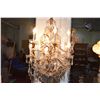 Image 3 : TABLE TOP CRYSTAL CHANDELIER W/URN BASE (48" H)