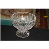 Image 2 : WATERFORD MILLENNIUM CANDY DISH, WATERFORD PITCHER & FOOTED CRYSTAL BOWL (3 PCS)