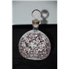 Image 2 : LALIQUE CHERUB PERFUME BOTTLE (NUAGES PATTERN), LALIQUE DAHLIA FLOWER PERFUME BOTTLE & VINTAGE VETRI