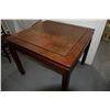 Image 1 : CHINESE ROSEWOOD GAME TABLE (37" X 37" X 30" H)