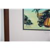 Image 2 : FRAMED PRINT, "SPIRIT OF THE PADDLES"; PEGGY CHUN (21 1/2" X 17 3/4")