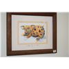 Image 3 : FRAMED PRINTS, "PIG & FROG"; PEGGY CHUN & FRAMED FROG PRINT; UNSIGNED (3 PCS)