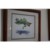 Image 6 : FRAMED PRINTS, "PIG & FROG"; PEGGY CHUN & FRAMED FROG PRINT; UNSIGNED (3 PCS)