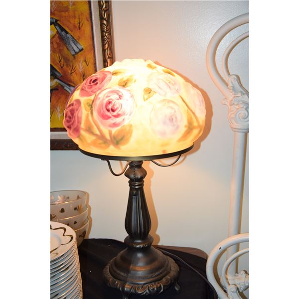 HAND PAINTED TABLE LAMP