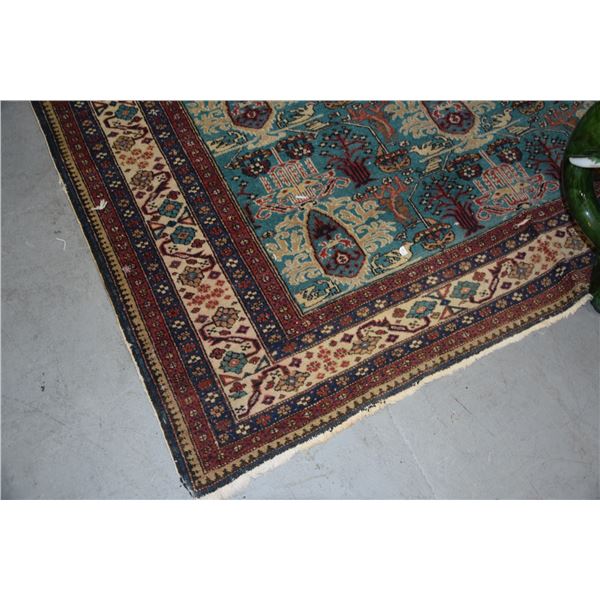 PERSIAN WOOL RUG (98" X 62")