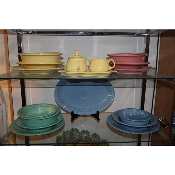 FIESTA WARE (19 PCS) (DOES NOT INCLUDE STAND)