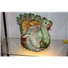 Image 1 : VIETRI VINTAGE MAJOLICA TURKEY TUREEN W/LADLE